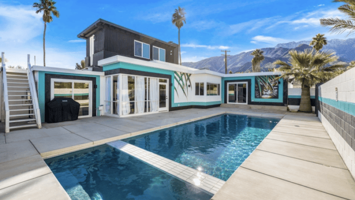 The Escape Island stunning property in Palm Springs