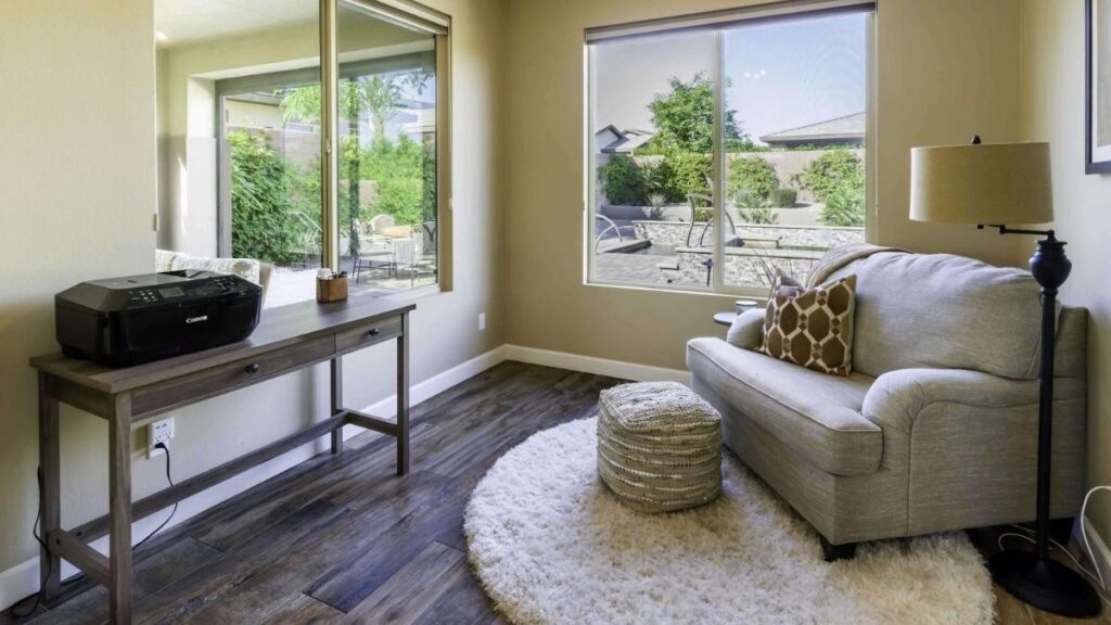 nice reading room for quiet time