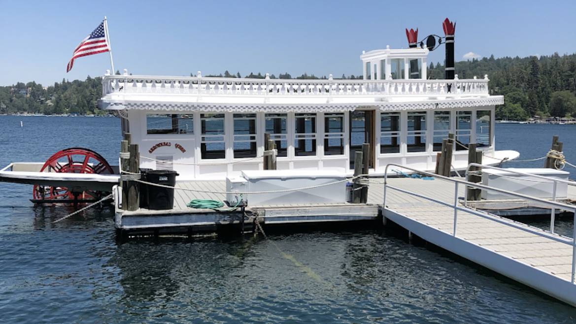 Arrowhead Queen tour boat on Lake Arrowhead