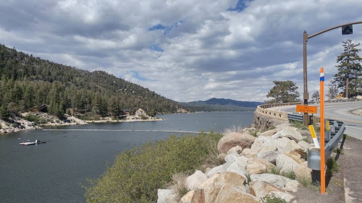 Stanfield Marsh Wildlife and Waterfowl Preserve boardwalk in Big Bear