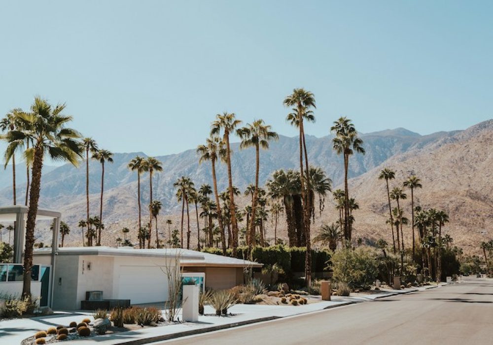 palm springs desert type home