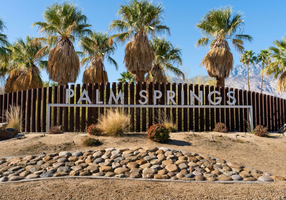 palm springs entrance
