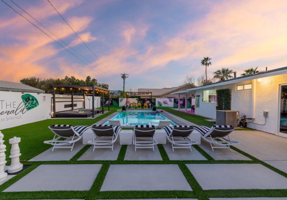 Private Palm Springs Oasis with Saltwater Pool & Spa Main Image